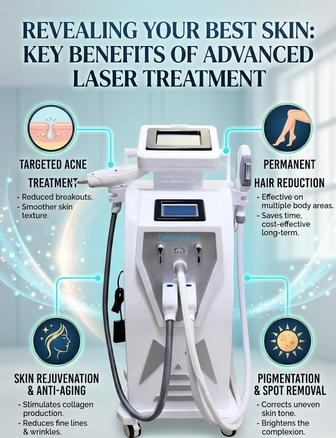 Benefits of Laser Skin Treatment: A Complete Guide for Healthy, Glowing Skin